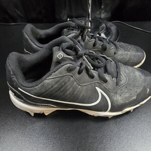 Nike FastFlex Diamond Black & White Baseball Cleats – Size 5Y